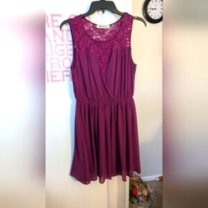 Plum dress